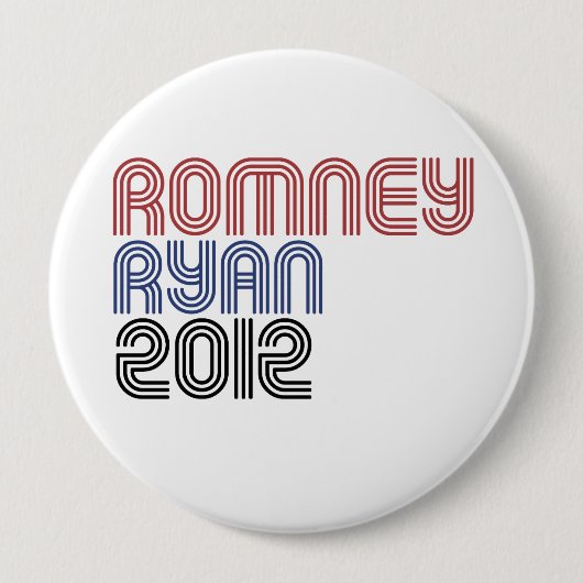 Badge Rond 10 Cm ROMNEY RYAN VP DISCO.png (Devant)