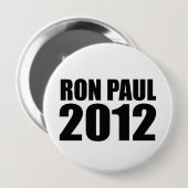Badge Rond 10 Cm Ron Paul en 2012 (Devant & derrière)