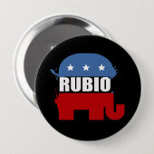 BADGE ROND 10 CM RUBIO (Devant & derrière)