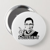 Badge Rond 10 Cm Ruth - dissidence d'I (Devant & derrière)