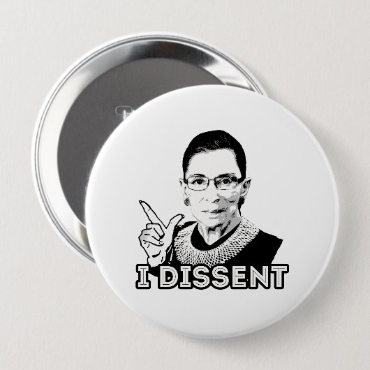 Badge Rond 10 Cm Ruth - dissidence d'I (Devant & derrière)