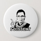Badge Rond 10 Cm Ruth - dissidence d'I (Devant)