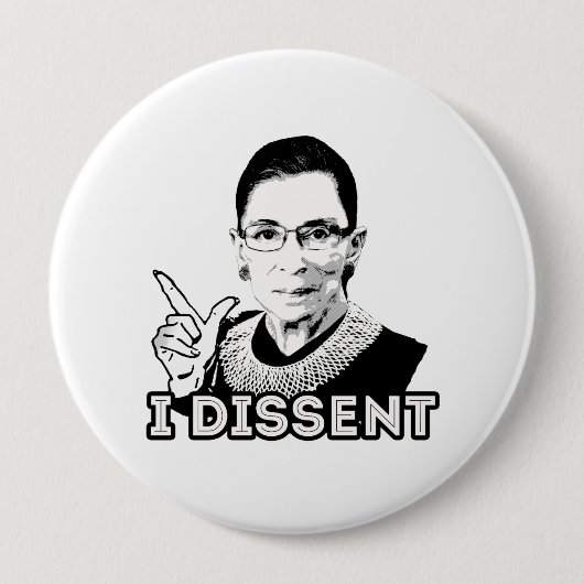 Badge Rond 10 Cm Ruth - dissidence d'I (Devant)