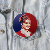 Badge Rond 10 Cm Sarah (En situation)
