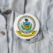 Badge Rond 10 Cm Sceau de Pennsylvanie (En situation)