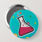 Badge Rond 10 Cm Science étrange (Devant & derrière)