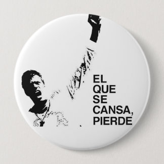 BADGE ROND 10 CM SE CANSA PIERDE DE L'EL QUE