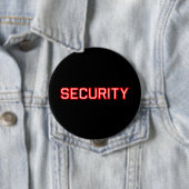 Badge Rond 10 Cm Sécurité (En situation)