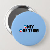 BADGE ROND 10 CM SEULEMENT UN TERME (Devant & derrière)