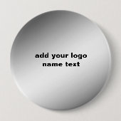 BADGE ROND 10 CM SIMPLE GÉNOME BLANC DOUCE DOMICILE BOUTON MAGNET (Devant)