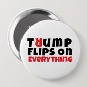 Badge Rond 10 Cm slogan de protestation anti-Trump (Devant & derrière)