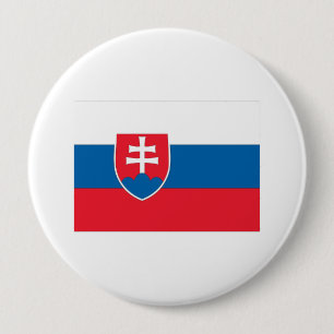 Badge Rond 10 Cm Slovaquie