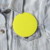 Badge Rond 10 Cm Solide clair jaune clair (En situation)