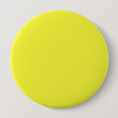 Badge Rond 10 Cm Solide clair jaune clair (Devant)