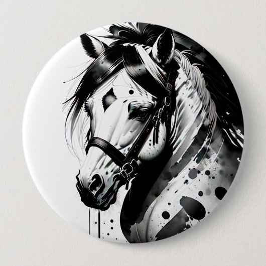Badge Rond 10 Cm Spirit Pony 10 (Devant)