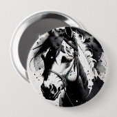 Badge Rond 10 Cm Spirit Pony 11 (Devant & derrière)
