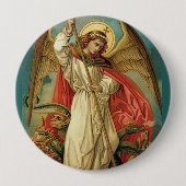 Badge Rond 10 Cm St Michael Arkhangel (Devant)