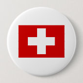 Badge Rond 10 Cm Suisse (Devant)