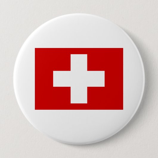 Badge Rond 10 Cm Suisse (Devant)