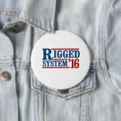 Badge Rond 10 Cm Système calé 2016 - élection présidentielle -- (En situation)