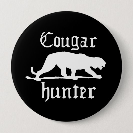 Badge Rond 10 Cm T-shirt COUGAR HUNTER (Devant)