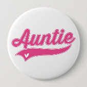 Badge Rond 10 Cm Tante (Devant)