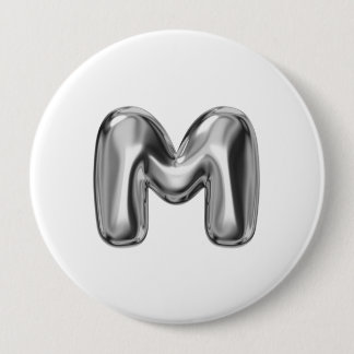 Badge Rond 10 Cm Tapisserie MMM ALPHABET