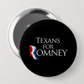 Badge Rond 10 Cm Texans pour Romney - .png (Devant & derrière)