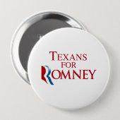 Badge Rond 10 Cm TEXANS POUR ROMNEY.png (Devant & derrière)