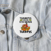 Badge Rond 10 Cm Thanksgiving (En situation)