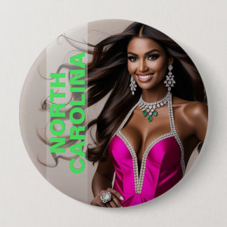 Badge Rond 10 Cm The Ultimate Pageant Button Pin