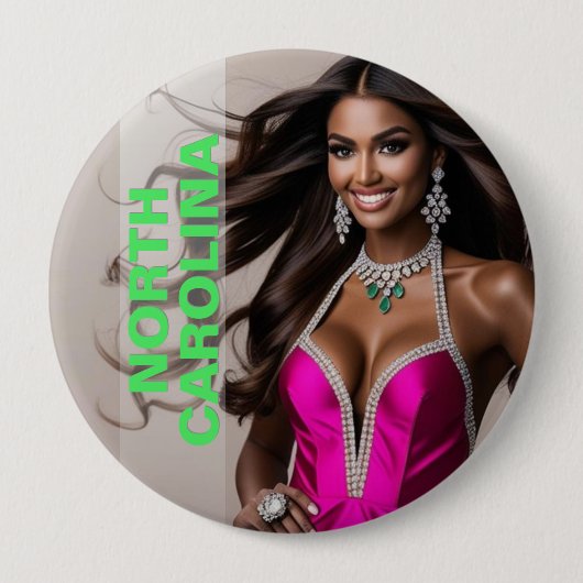 Badge Rond 10 Cm The Ultimate Pageant Button Pin (Devant)