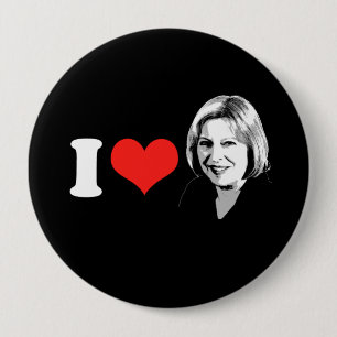 Badge Rond 10 Cm Theresa peut