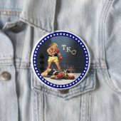 Badge Rond 10 Cm TKO : Trump s'en prend (En situation)