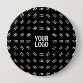 Badge Rond 10 Cm Toute conception ou logo d'image téléchargé | Pièc (Devant)