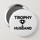 Badge Rond 10 Cm Trophée Mari (Devant & derrière)