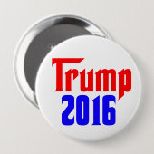 Badge Rond 10 Cm Trump 2016 (Devant & derrière)