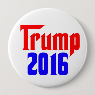 Badge Rond 10 Cm Trump 2016