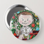 BADGE ROND 10 CM TSCHR1 (Devant & derrière)