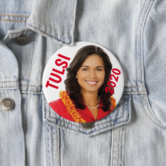 Badge Rond 10 Cm Tulsi 2020 (En situation)