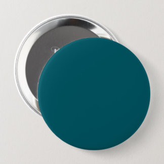 Badge Rond 10 Cm Un fond sarcelle uni remplit l'image