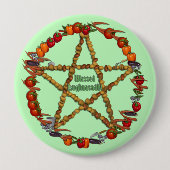 Badge Rond 10 Cm Une récolte abondante (Devant)