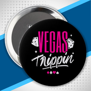 Badge Rond 10 Cm Vegas Girls Trip - Vegas Birthday - Vegas Vacation