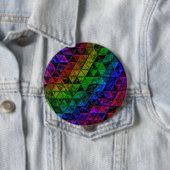 Badge Rond 10 Cm Verre de fierté (En situation)