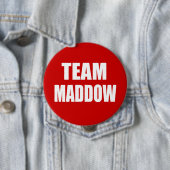 Badge Rond 10 Cm Vitesse d'élection de MADDOW (En situation)