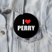 Badge Rond 10 Cm Vitesse d'élection de RICK PERRY (En situation)