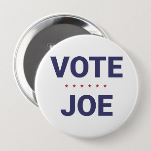 Badge Rond 10 Cm Vote Joe (élection américaine de 2020, Démocrates)