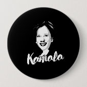 Badge Rond 10 Cm Vote Kamala - (Devant)