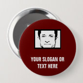 BADGE ROND 10 CM WEINER D'ANTHONY - (Devant & derrière)