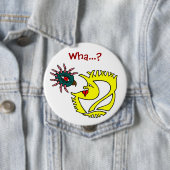 Badge Rond 10 Cm Wha… ? Bouton (En situation)